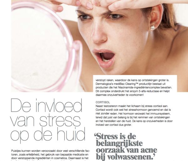 De invloed van stress op de huid